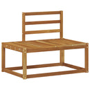 vidaXL Kültéri kanapé szett 2 pcs Természetes 182,5 x 63 x 73 cm