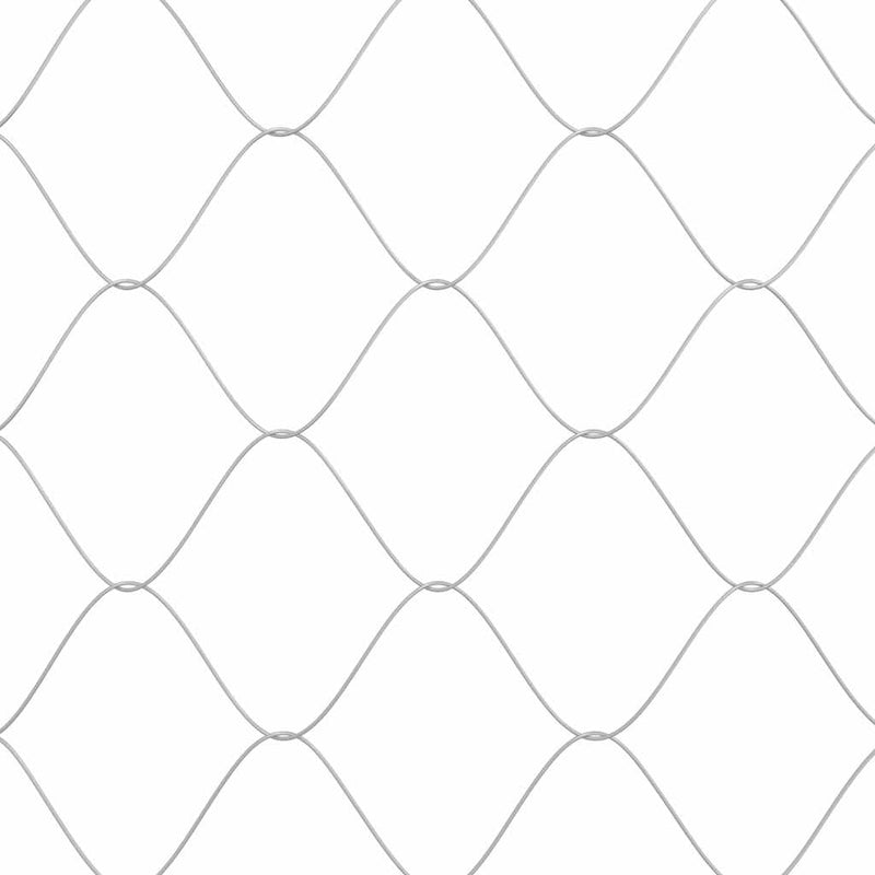 Kutyaketrec Ezüst 400 x 200 x 256 cm Horganyzott acél