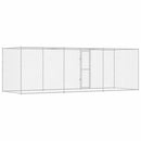 vidaXL Kutyaketrec Ezüst 600 x 200 x 200 cm Horganyzott acél