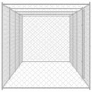 vidaXL Kutyaketrec Ezüst 800 x 200 x 200 cm Horganyzott acél