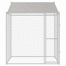 vidaXL Kutyaketrec 200 x 200 x 258 cm Acél és PE