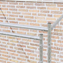 vidaXL Kutyaketrec 2 x 2 x 2 m Acél