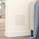 vidaXL Hozzáférési Panelek 2 pcs Fehér 15 x 15 cm ABS Műanyag