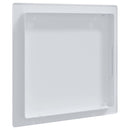 vidaXL Hozzáférési Panelek 2 pcs Fehér 15 x 15 cm ABS Műanyag