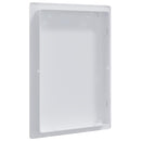 vidaXL Hozzáférési Panelek 2 pcs Fehér 15 x 23 cm ABS Műanyag