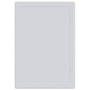 vidaXL Hozzáférési Panelek 2 pcs Fehér 15 x 23 cm ABS Műanyag