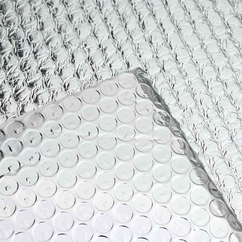 vidaXL Radiátor hővisszaverő fólia Ezüst 0.6 x 30 m Alumínium