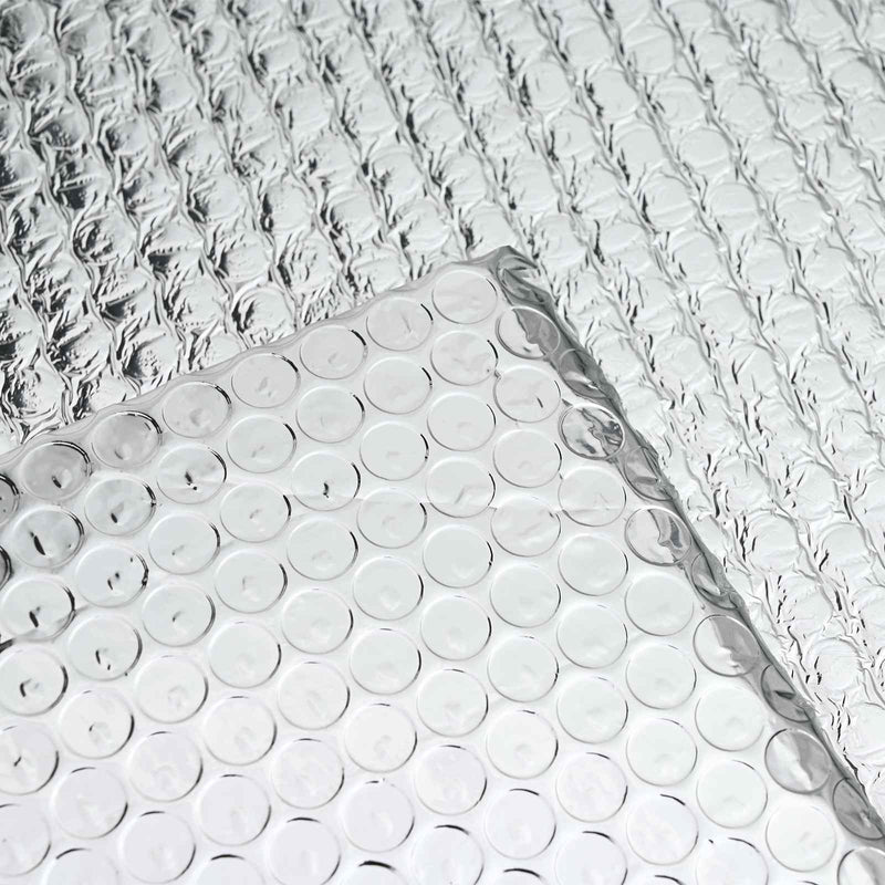 vidaXL Radiátor hővisszaverő fólia Ezüst 1 x 30 m Alumínium