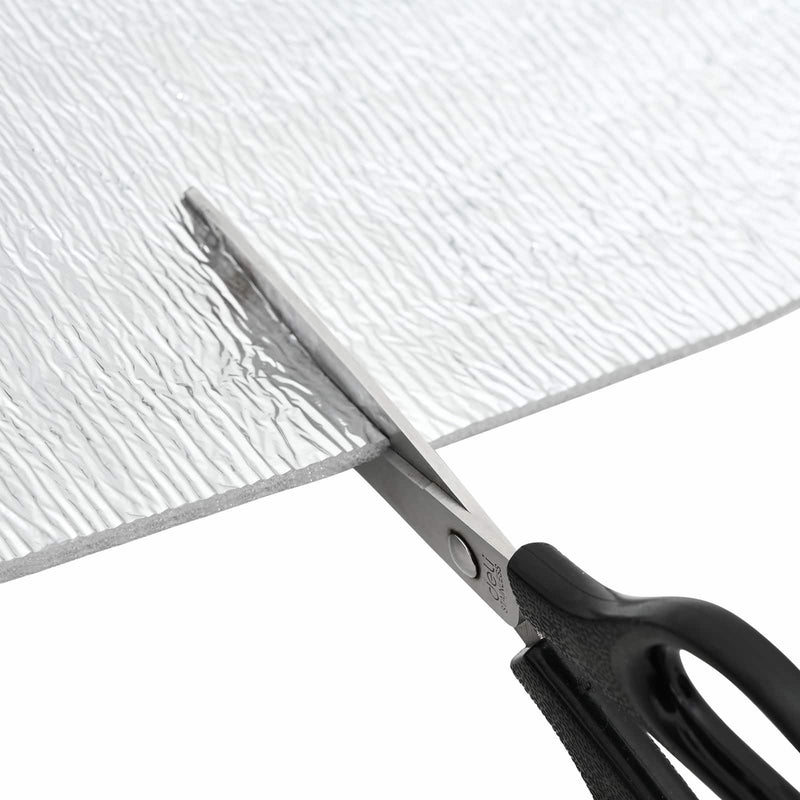 vidaXL Radiátor hővisszaverő fólia Ezüst 0.5 x 25 m Alumínium