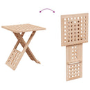 vidaXL Dohányzóasztal Barna 33 x 33 x 40,5 cm Masszív diófa