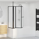 vidaXL Zuhanyfal Fehér 120 x 70 x 137 cm Alumínium