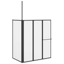 vidaXL Zuhanyfal Fehér 120 x 70 x 137 cm Alumínium