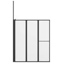 vidaXL Zuhanyfal Fehér 120 x 70 x 137 cm Alumínium