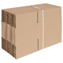 vidaXL Hajtható doboz 50 pcs Természetes 20 x 15 x 10 cm Karton