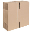 vidaXL Hajtható doboz 50 pcs Természetes 20 x 20 x 20 cm Karton