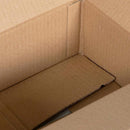 vidaXL Hajtható doboz 50 pcs Természetes 25 x 17,5 x 10 cm Karton