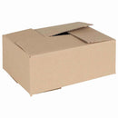 vidaXL Hajtható doboz 50 pcs Természetes 25 x 17,5 x 10 cm Karton