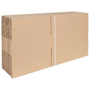 vidaXL Hajtható doboz 50 pcs Természetes 40 x 30 x 10 cm Karton