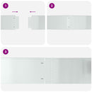 vidaXL Gyepszegélyek 20 pcs Ezüst 100 x 25 x 0,07 cm Horganyzott acél