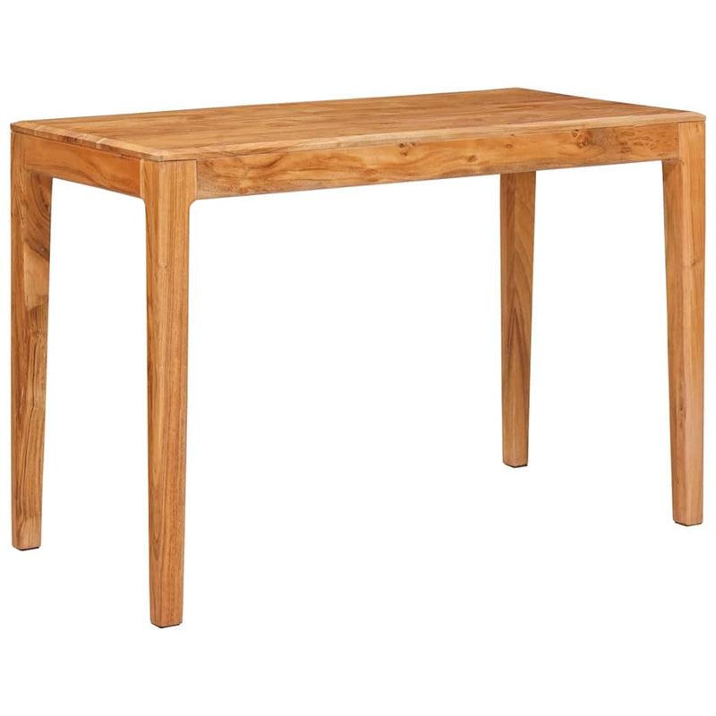 vidaXL Étkezőasztal Barna 110 x 55 x 76 cm Tömör Akácfa