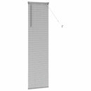 vidaXL Zsalugáter Redőnyök Ezüst 175 x 45 cm Alumínium