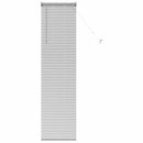 vidaXL Zsalugáter Redőnyök Ezüst 175 x 45 cm Alumínium