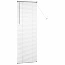 vidaXL Zsalugáter Redőnyök Ezüst 175 x 65 cm Alumínium
