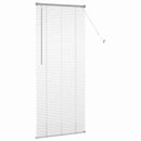 vidaXL Zsalugáter Redőnyök Ezüst 175 x 75 cm Alumínium