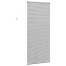 vidaXL Zsalugáter Redőnyök Ezüst 175 x 80 cm Alumínium