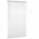 vidaXL Zsalugáter Redőnyök Ezüst 175 x 100 cm Alumínium