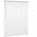 vidaXL Zsalugáter Redőnyök Ezüst 175 x 150 cm Alumínium