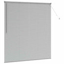 vidaXL Zsalugáter Redőnyök Ezüst 175 x 160 cm Alumínium