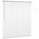 vidaXL Zsalugáter Redőnyök Ezüst 175 x 160 cm Alumínium