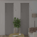 vidaXL Zsalugáter Redőnyök Ezüst 220 x 60 cm Alumínium