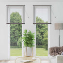 vidaXL Zsaluzia Ezüst 220 x 75 cm 25 mm Alumínium
