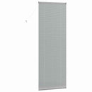 vidaXL Zsalugáter Redőnyök Ezüst 220 x 80 cm Alumínium