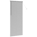 vidaXL Zsalugáter Redőnyök Ezüst 220 x 90 cm Alumínium