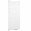 vidaXL Zsalugáter Redőnyök Ezüst 220 x 100 cm Alumínium