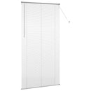 vidaXL Zsaluzia Ezüst 220 x 120 cm 25 mm Alumínium