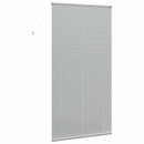 vidaXL Zsaluzia Ezüst 220 x 120 cm 25 mm Alumínium