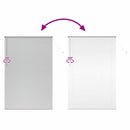 vidaXL Zsaluzia Ezüst 220x150cm 25 mm Alumínium
