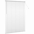 vidaXL Zsalugáter Redőnyök Ezüst 220 x 155 cm Alumínium