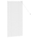 vidaXL Zsalugáter Redőnyök Fehér 130 x 55 cm Alumínium