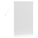 vidaXL Zsalugáter Redőnyök Fehér 130 x 75 cm Alumínium