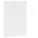 vidaXL Zsalugáter Redőnyök Fehér 130 x 85 cm Alumínium