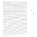vidaXL Zsalugáter Redőnyök Fehér 130 x 105 cm Alumínium
