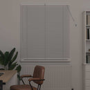 vidaXL Zsalugáter Redőnyök Fehér 130 x 120 cm Alumínium