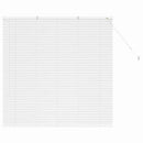 vidaXL Zsalugáter Redőnyök Fehér 130 x 135 cm Alumínium