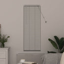 vidaXL Zsalugáter Redőnyök Fehér 175 x 50 cm Alumínium