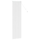 vidaXL Zsalugáter Redőnyök Fehér 175 x 50 cm Alumínium